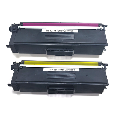 Brother Printer TN421 Standard Yield Toner, Black,Cyan,Magenta and Yellow Toner Cartridge
