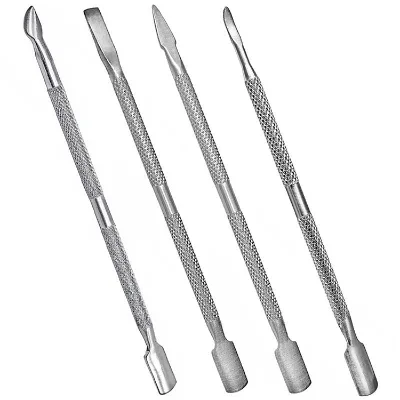 Stainless Steel Double Sided Finger Nail Dead Skin Cuticle Remover Pusher Manicure Nail Care Tool