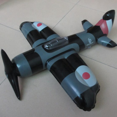 Inflatable Black Plane Toy Airplane