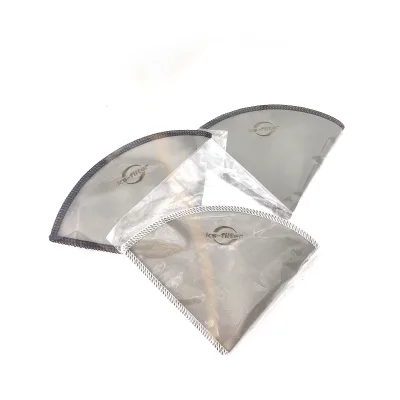 Reusable Coffee Filter Tea Strainer Stainless Steel Cone Coffee Filter Baskets Mesh Strainer Coffee Dripper