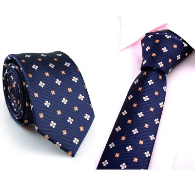 Wholesale OEM Brand Men's 100% Custom Embroidered Woven Polyester Floral Formal Eco-Friendly Durable Necktie High Quality