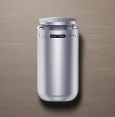 New Rechargeable Aluminum Two Fluid Car Air Freshener Perfume Humidifier Aromatherapy Essential Oil Waterless Diffuser