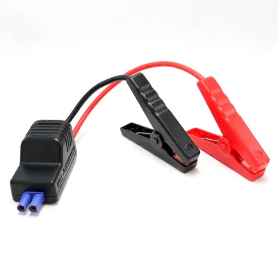 BEISUOS 650A Car Emergency Jump Starter with 400mm 10mm Wire Jumper Cables Alligator Clips Smart Anti-Reverse Protection