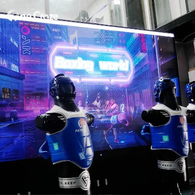 Onecraze Cyber AR Boxing Indoor Punching Experience Game with Digital Motion Sensing Technology 3 Year Warranty