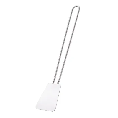 Latest Design Titanium Cooking Shovel Turner MasterChef Spatula Kitchen Beefsteak Frying Shovel Folding Handle Lightweight
