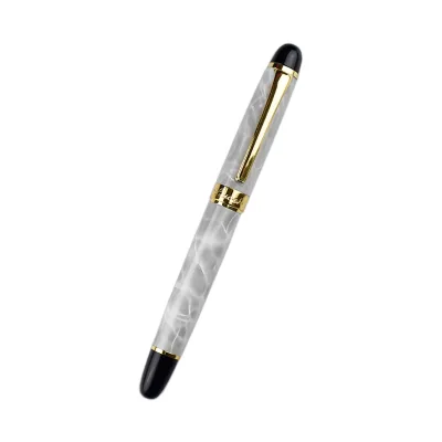 Top Quality Luxury Classic Eco Friendly Branded Pens Gift Metal Fountain Calligraphy Pen with Box