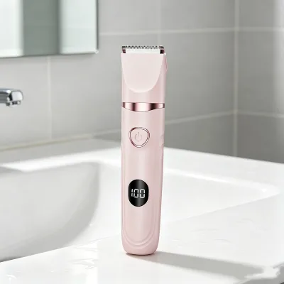 Skin Safe Lady Shaver with 3in1 Type-c Washable Underarm Bikini Area Shaver LED Indicator Hair Remover for Body Grooming