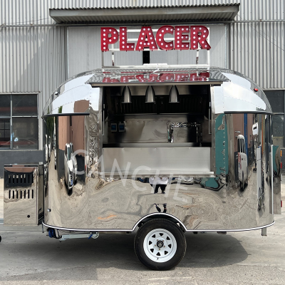 bar Restaurant Design bar Truck Juice Bubble Tea Vending Trailer Truck for Sale