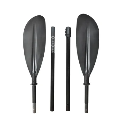 Factory Price 4-piece Adjustable Light Weight Aluminum Carbon Kayak Paddle