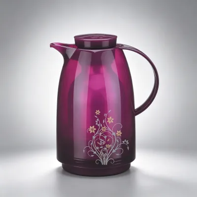 Pilgrim Camp Bundled Plastic Shell Glass Inner Dallah Carafe for Hajj Temporary Camps Gulf Retail Seasonal Stock Reserve