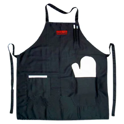 Kitchen Black Bib Apron Chef Apron Cooking Apron