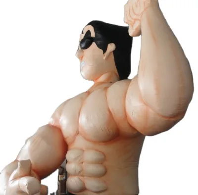 Outdoor Advertising Customized Giant Strong Inflatable Muscle Man for Sale