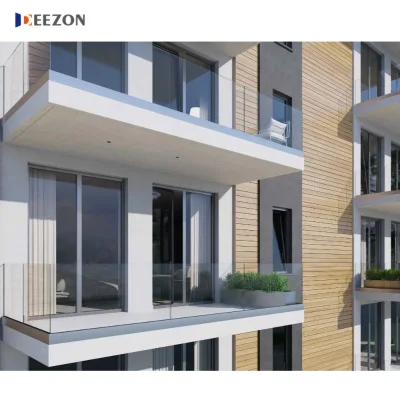 DESHANG American Style Double Glass Energy Efficient Sliding Window Soundproof Aluminum Sliding windows