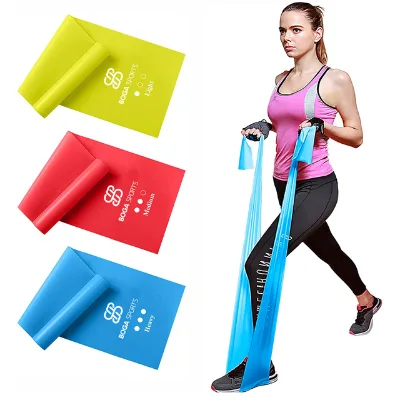 Custom Latex Resistance Band Set Non Slip Resistance Bands Loop