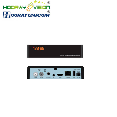 H.265 DVBT2 DVB-S2 Combo STB With IPTV