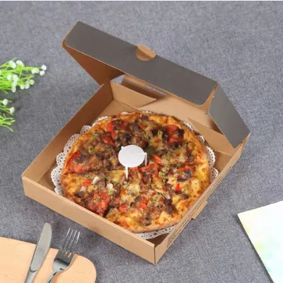 Pizza Storage Box Reusable Packaging paper Boxes Pizza With Logo