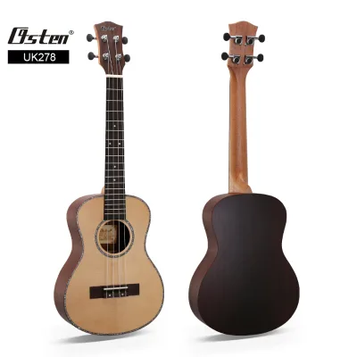 Wholesale 26 Inch Tenor Ukulele Spruce Top Rosewood Back  Accept OEM ODM Custom Logo Cheap High Quality Ukulele for Adults