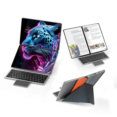 Factory Direct WiFi6+Dual Type-C 10.95 Inch Rotating Dual Touch Laptop 12th I3 1215U Supports NVMe Business Laptops Computer