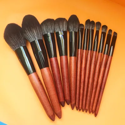 12pcs Face Powder Soft Vegan Makeup Brushes Set Maquillaje Makeup Brush Ever Beauty Custom Set Low Moq Eye Shadow Brochas