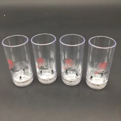 Festival Shot Glass Liquid Activated Halloween Plastic Cups Light