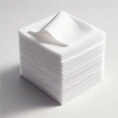 High Quality Custom Personal Care Cleaning White Disposable Non Woven Hair Drying Towel