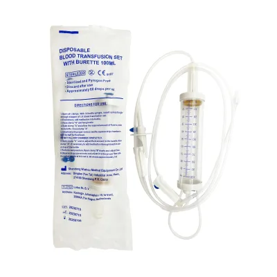 Disposable Medical Consumables EOS Type Polymer PE Latex Bag 3ml/2ml/100ml Blood Perfusion Set ETO Sterilization Pouch