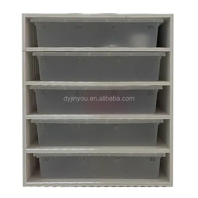 Reptile Supplies Easy to Assemble PVC Reptile Cabinet Gecko Lizard Snake Blue Tongue Hatching Breeding Rack, Accept Custom