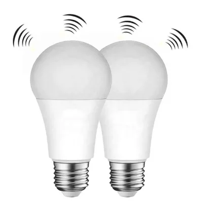 Hot Selling Radar Motion Sensor Led Bulb 8w Sensor Smart Microwave Motion Sensor LED Bulb Indoor and Outdoor