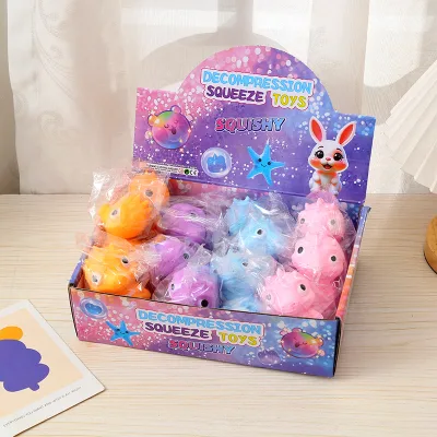 Cross-Border Creative Dinosaur  Squeeze Anxiety Relief Squeezable Stress-Relief Funny Bounce Venting Novelty Unisex Toy