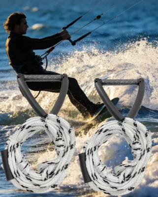 Floatable 8mm Water Ski Tube Rope Hollow Braided Wakeboard Rope for Surfing