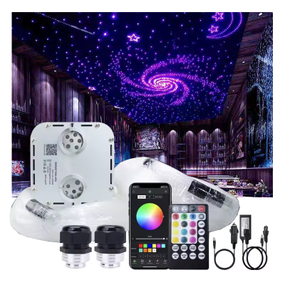 3d Lighting LED Sky Ceiling Night Light Optical Fiber Cable Available Led Fiber Optic Light