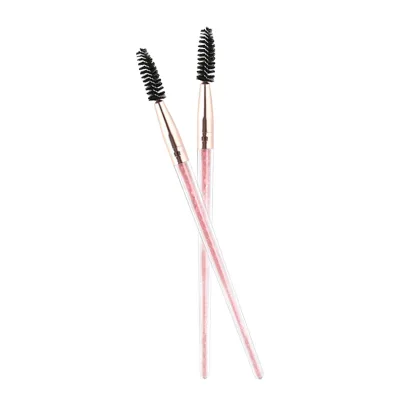 Single Concealer Brush Eyebrow Brush Wholesale Beauty Tools Makeup Plastic Handle Inner Drill Eyelash Brush