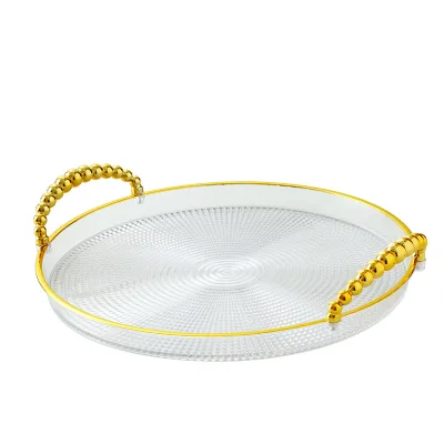 Promotional Multiple Repurchase Great Quality Durable Round Household Living Room Storage Trays