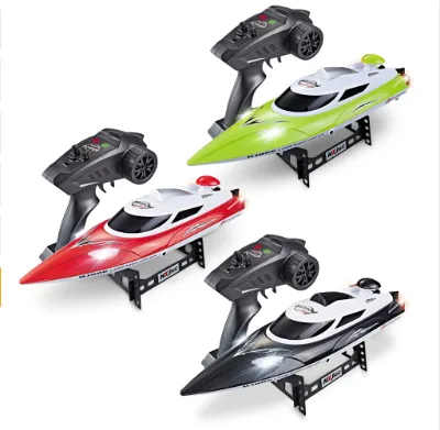 RC Boat HJ806 47cm 2.4G RC Remote Control Boat High Speed Water Cooling System Flipped Omni-directional High Speed RC Boat