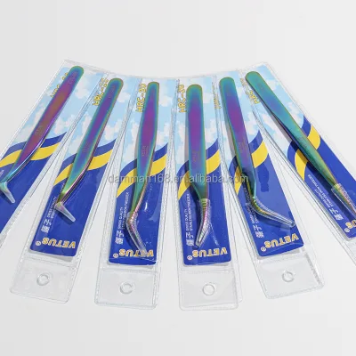New Tweezers for Eyelash Extension Good Quality Stainless Steel Tweezers CTS Professional Eyelash Eyelash Tweezers