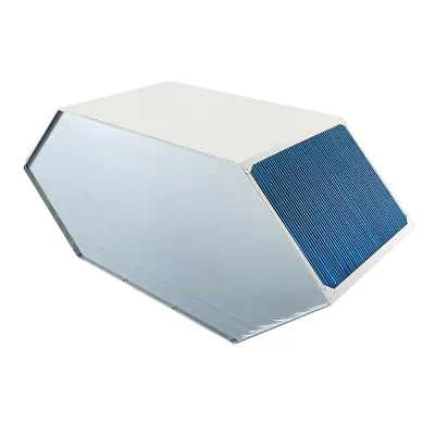 High Temp SS316 Plate Fin Heat Exchanger Core for Flue Gas Condensing and Whiteness Eliminating