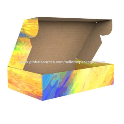 Wholesale luxury elegant flip top paper box packaging corrugated black jewelry rigid gift boxes