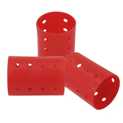 Medium Plastic MAG ROLLER 37 X 54mm RED 12PK Smooth Hair Magnetic Roller