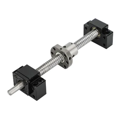 Precision SFU1204 Ball Screw Assembly for Zero-Backlash Linear Motion in High-Accuracy 3D Printers & CNC Milling Systems