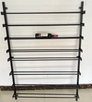 Customization Wine Display Rack Retail Wine Display Rack Beverage Liquor Store Bottle Wine Display Rack