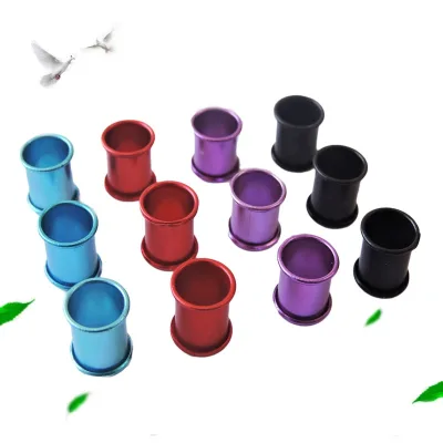 [Color Aluminum Ring] Foot Ring, Carrier Pigeon Supplies, Marking Ring, Aluminum Multi-color Foot Ring, Closed Aluminum Ring