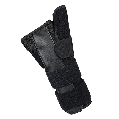 Unisex Sports Neoprene Wrist Support Brace with Thumb Loop Wholesale Adjustable Feature for Weight Lifting Embroidered Logo