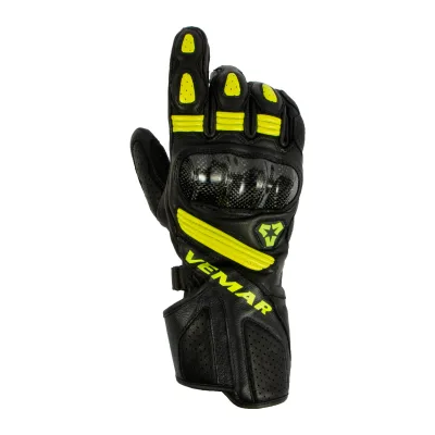 Unisex Custom Men Women's Leather Gloves Motorcycle Riding Winter Summer Motocross Touch Screen Motorbike Windproof Cross Print