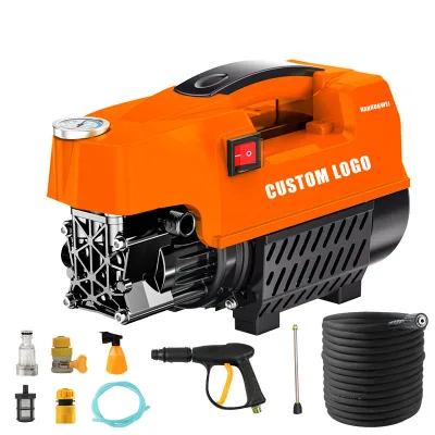 Electric High Pressure Spray Gun Car Washing Machine Portable Household Bicycle Cleaning Car Washing Machine