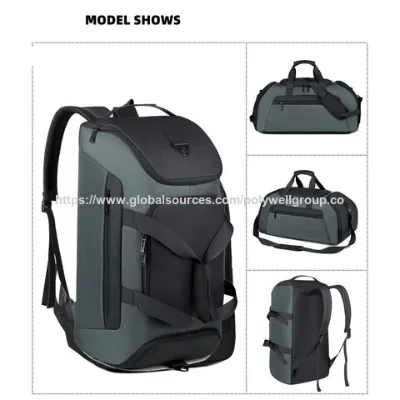 Backpack for men with large capacity and multifunctional travel backpack with dry and wet separation bag