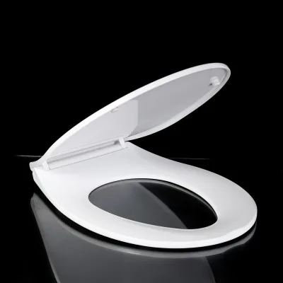 PP Modern Plastic Hinge One Push Button Quick Lift Soft Closing Dirt-Repellent Replacement WC Lid 5 Year Warranty Bulk Sale