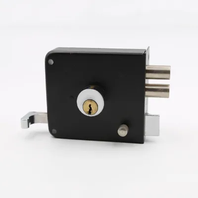 Easy Installation Door Safe Lock Hardware Security Night Latch Anti-thief Door Rim Lock