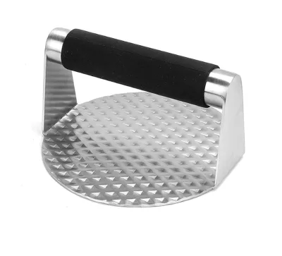 3PCS BBQ Spatula Melting Dome Smash Flat Top Grill Tool Kit Hamburger Press Stainless Steel Burger Press Smasher Set