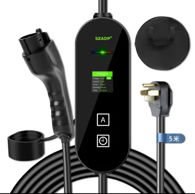High Quality EV Charger Gun 3.5KW/7KW 8A-32A EV Fast Electric Car Charging Using Vehicle Charger for Electric Car House