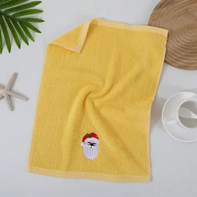Christmas Shaped Towel Cute Kids Hand Towel Personalized Logo Holiday Gift Towel